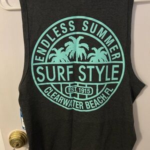 Surf Style Muscle Tank Top